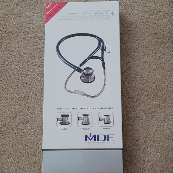 MDF 3 in 1 Cardiology Stethoscope - Picture 1 of 4